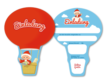 Unser Sandmännchen Party Einladungen